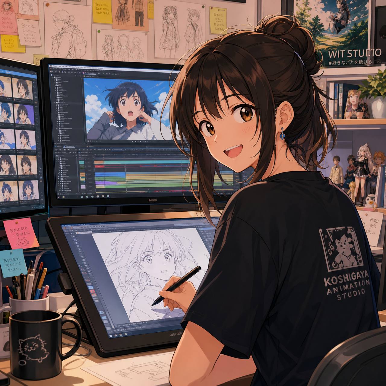 蜜桃传媒动漫剪辑师AI创作专家陈晓雨